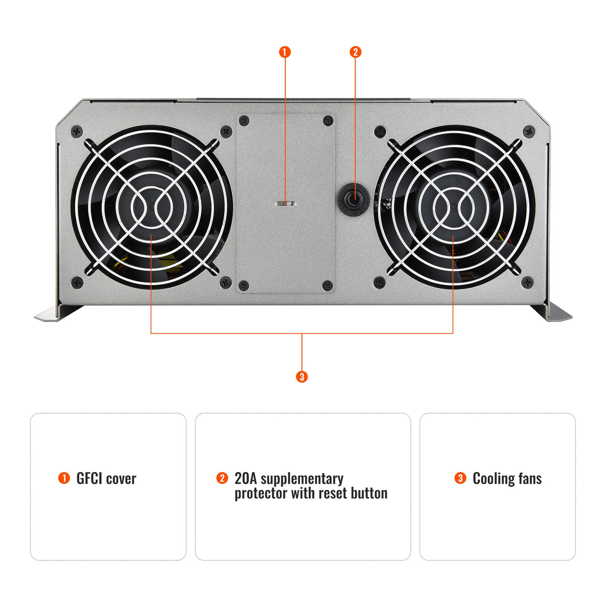 NOVA SUPERCHARGER 3K – 3,000W 12V Inverter Charger