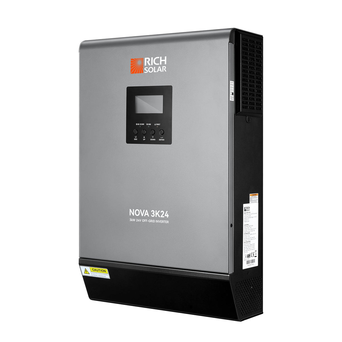 NOVA MAX 3K – 3,000W 24V Hybrid Inverter Charger