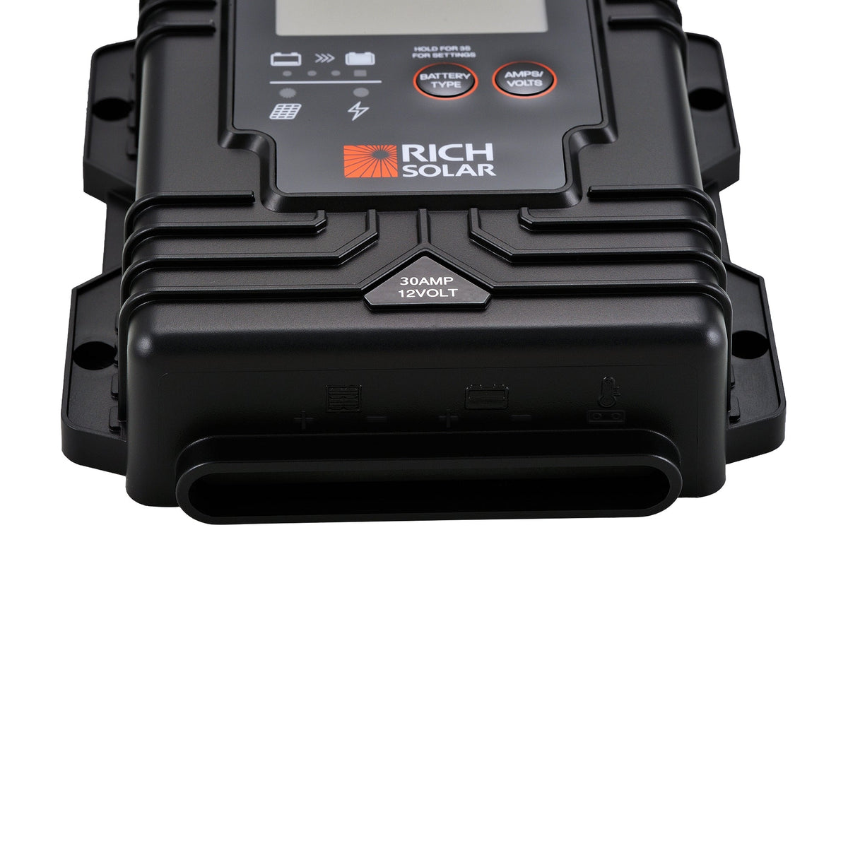 30A 12V Waterproof PWM Solar Charge Controller