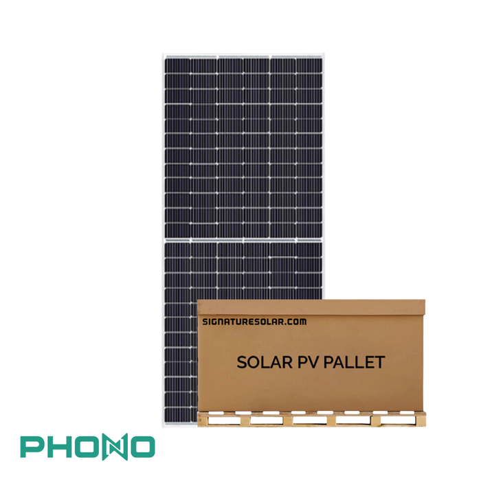 Phono TwinPlus 385W Monofacial Solar Panel Pallet| 27 Panels