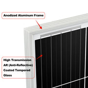 MEGA 200 – 200W 12V Solar Panel