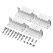 Solar Panel Z-Brackets with Screws – Pack of 4