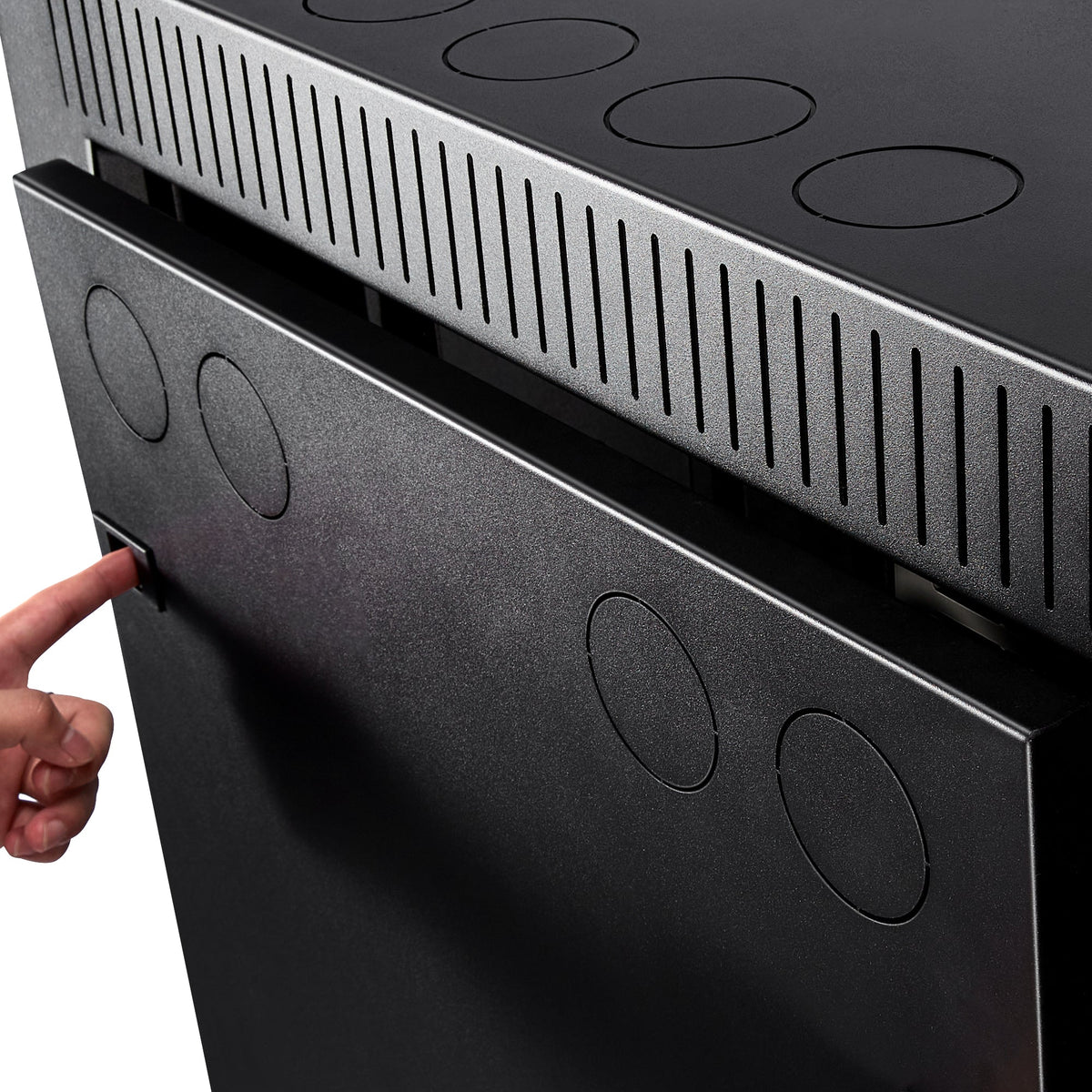 Battery Server Rack for ALPHA 5 PRO – 6-Slot Enclosed Cabinet