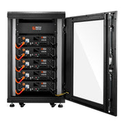 Battery Server Rack for ALPHA 5 PRO – 6-Slot Enclosed Cabinet
