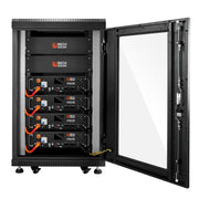 Battery Server Rack for ALPHA 5 PRO – 6-Slot Enclosed Cabinet