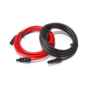 10 AWG Solar Panel Extension Cable Pair – Red & Black