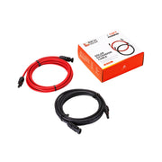 10 AWG Solar Panel Extension Cable Pair – Red & Black