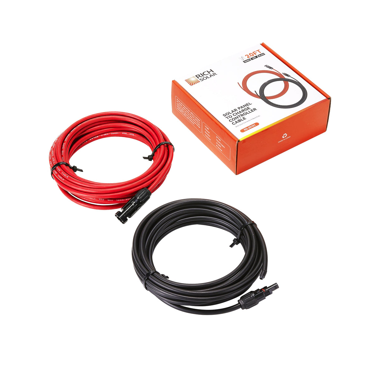 10 AWG Solar Panel to Charge Controller Cable