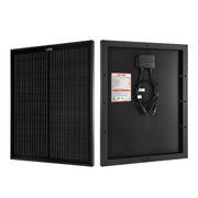MEGA 50 Onyx – 50W 12V All-Black Solar Panel