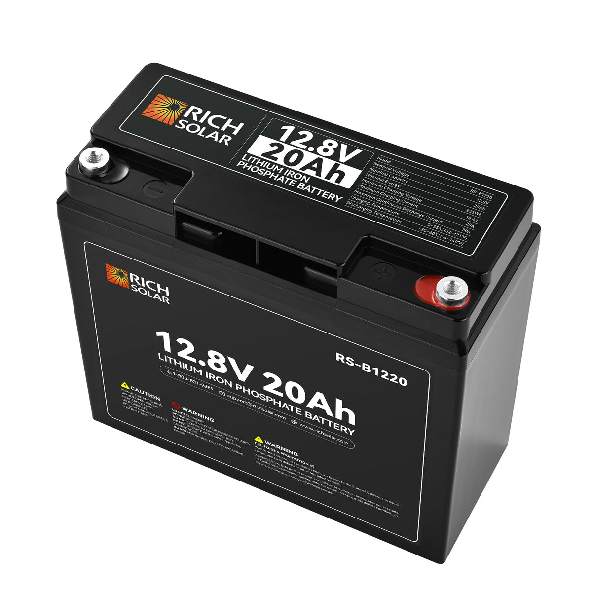 12V 20Ah LiFePO4 Battery