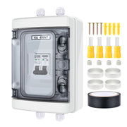 2-Pole Outdoor Solar Breaker Box with Isolator Switch