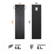 MEGA 100 FLEX | 100W 12V Flexible Solar Panel | Ultra-Lightweight for RV, Marine, Off-Grid & Overland