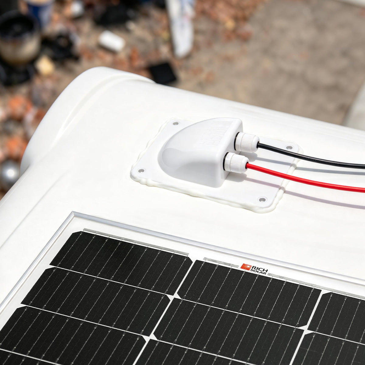 Cable Entry Housing | Dual Solar Cable Entry with IP68-Rated PG7 Glands | Easy Installation