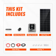 Basic 800 Watt Solar Kit | Solar Panel & Charge Controller Kit for RVs, Vans & Off-Grid Applications | Expandable Solar Charging