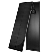 MEGA 100 Slim Onyx – 100W 12V Black Narrow Panel