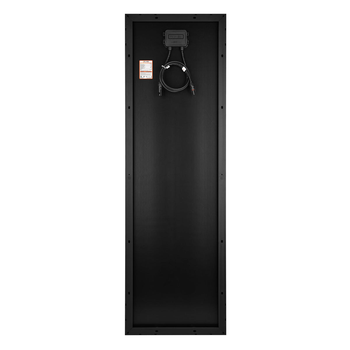 MEGA 100 Slim Onyx – 100W 12V Black Narrow Panel