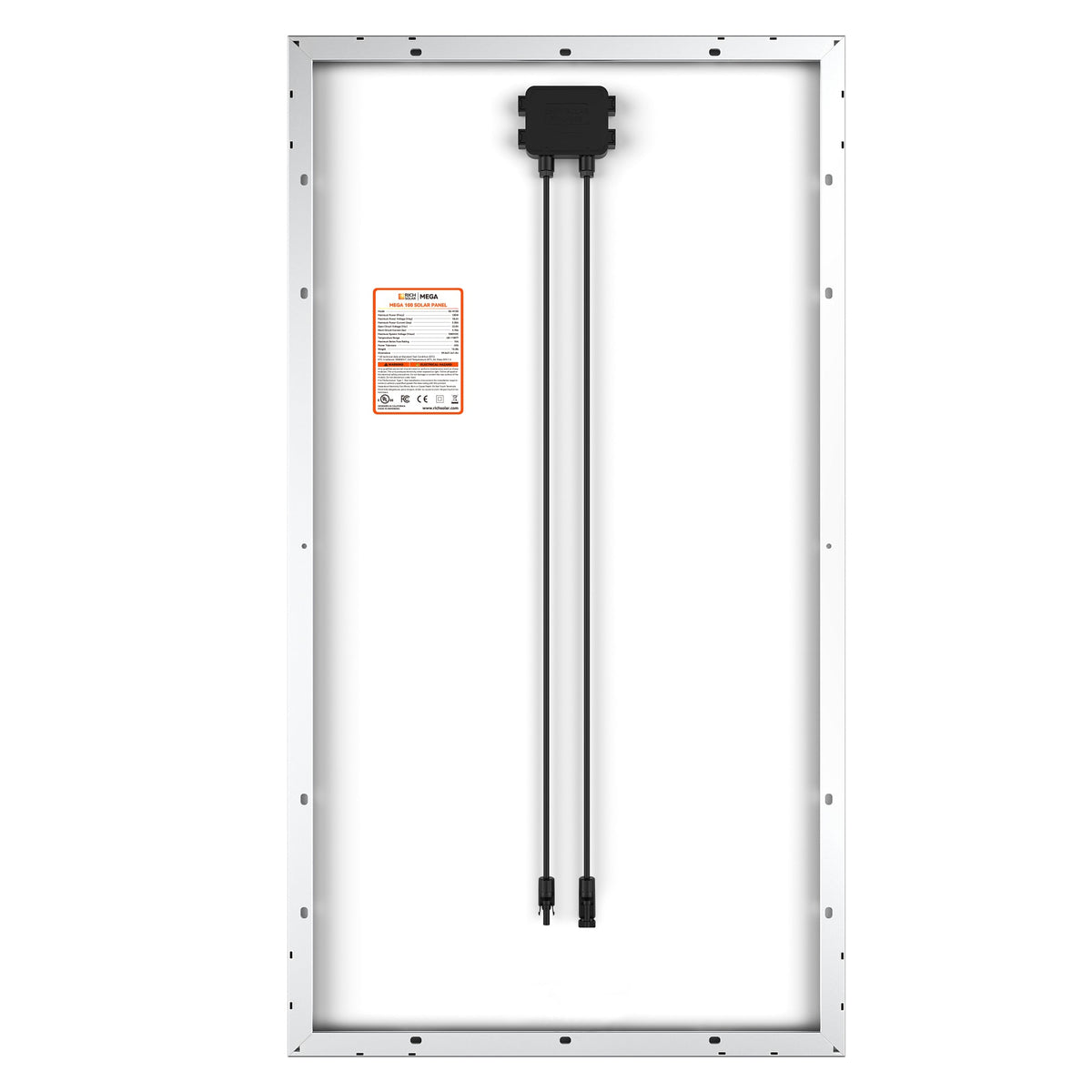 MEGA 100 – 100W 12V Solar Panel