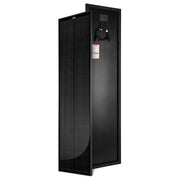 MEGA 130 Slim Onyx 130W 12V solar panel, all-black finish