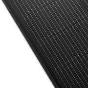 MEGA 130 Slim Onyx – 130W 12V Black Narrow Panel