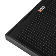 MEGA 130 Slim Onyx – 130W 12V Black Narrow Panel