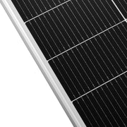 MEGA 130 Slim – 130W 12V Narrow Solar Panel