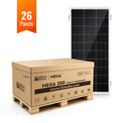 MEGA 200 200W 12V solar panel