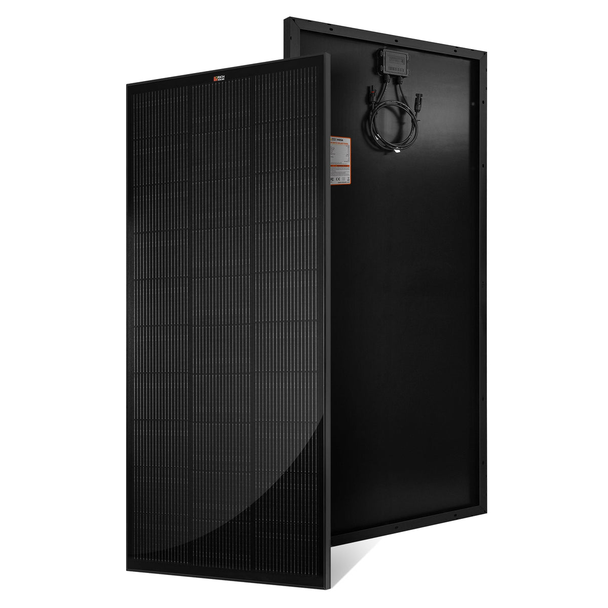 MEGA 200 Onyx 200W 12V solar panel, all-black finish