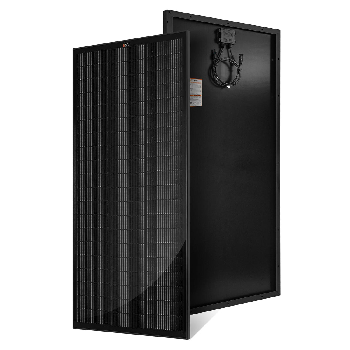 MEGA 200 Pro Onyx 200W 24V solar panel, all-black finish