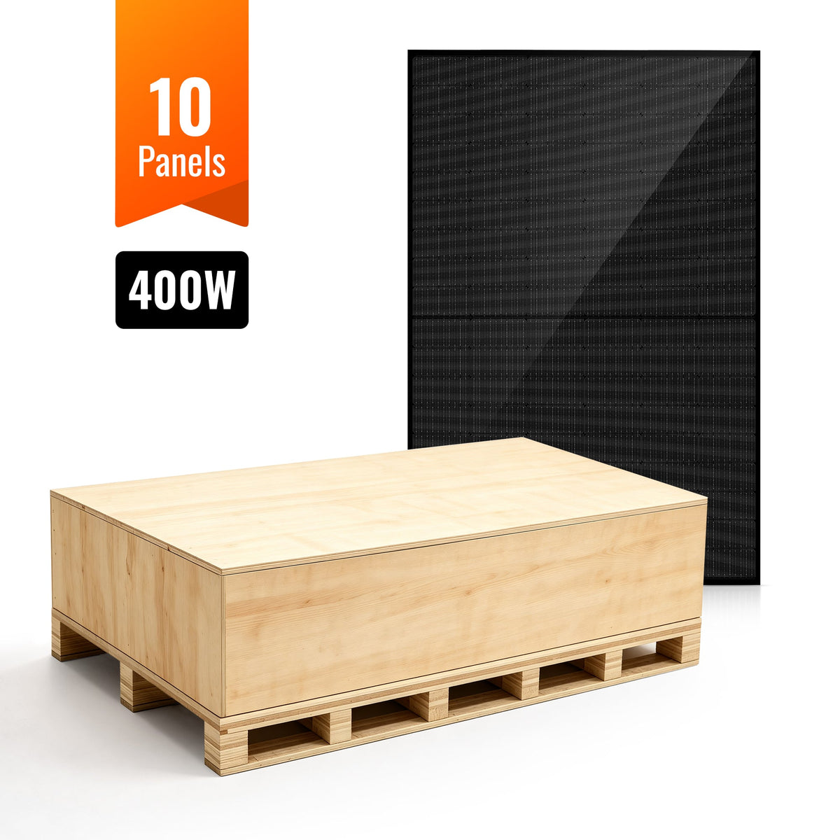 MEGA 400 – 400W 24V Solar Panel Pallet
