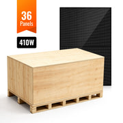 MEGA 410 – 410W 24V Solar Panel Pallet