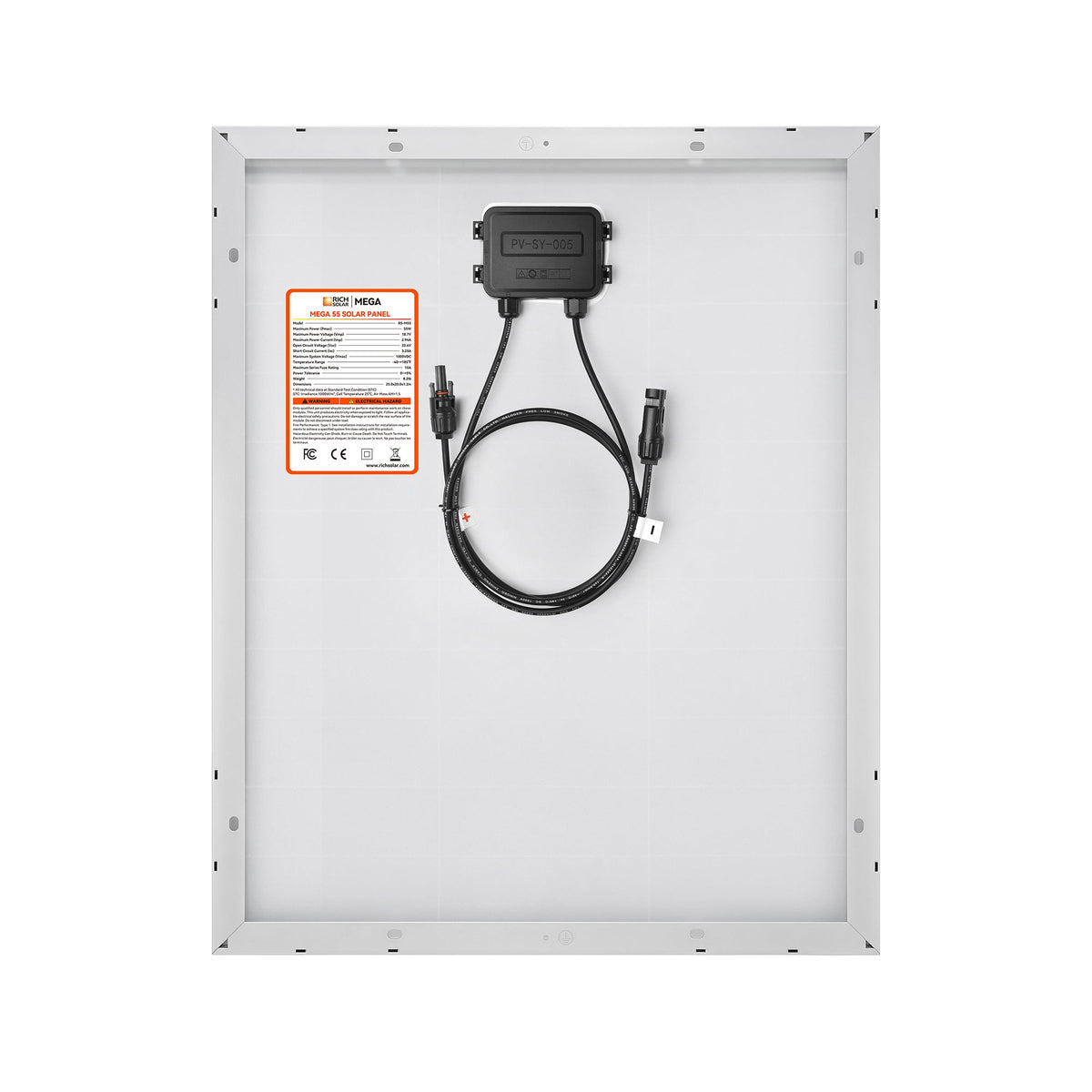 MEGA 55 – 55W 12V Solar Panel