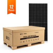 MEGA 580 Bifacial – 580W 24V Solar Panel Pallet