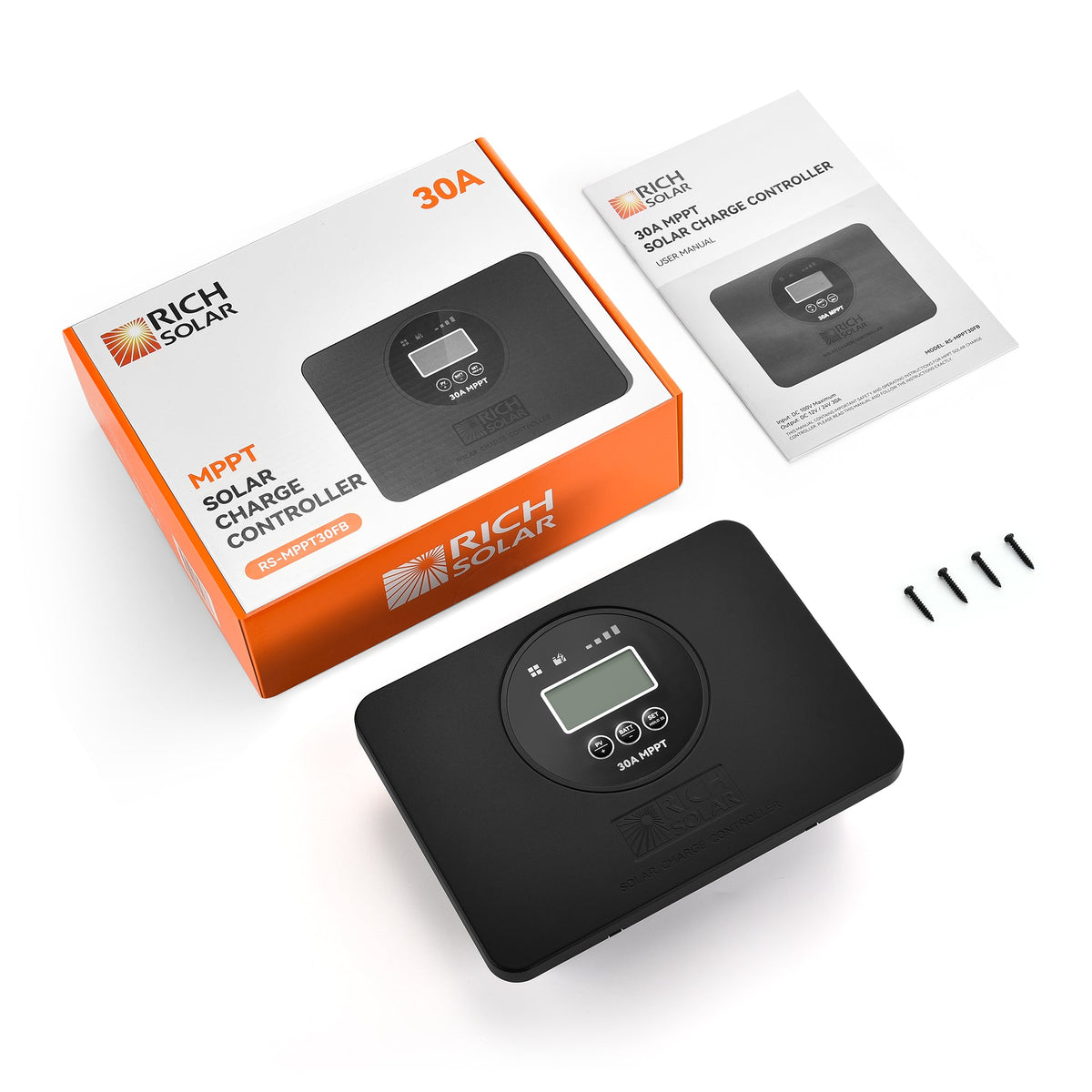 BRAVO PRO 30 – 30A MPPT Flush Mount Controller with Bluetooth