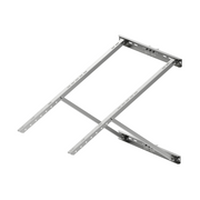 Adjustable Solar Pole Mount Kit – 2 Panels, 25–90° Tilt