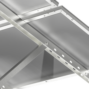 Adjustable Solar Pole Mount Kit – 2 Panels, 25–90° Tilt