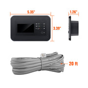 Wall-Mount Inverter Remote with LCD for NOVA SWITCH & SUPERCHARGER