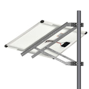 Side Pole Mount for 1 Solar Panel (Under 250W)