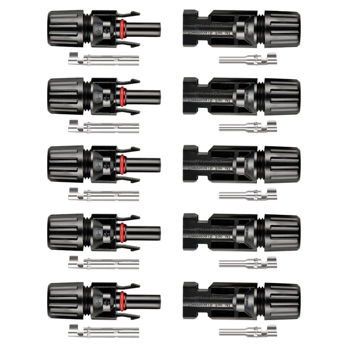 Solar Connectors | Solar Panel Connectors with Male and Female Connection | DIY