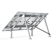 Adjustable Solar Ground Mount for 1–4 Panels (200W–250W)