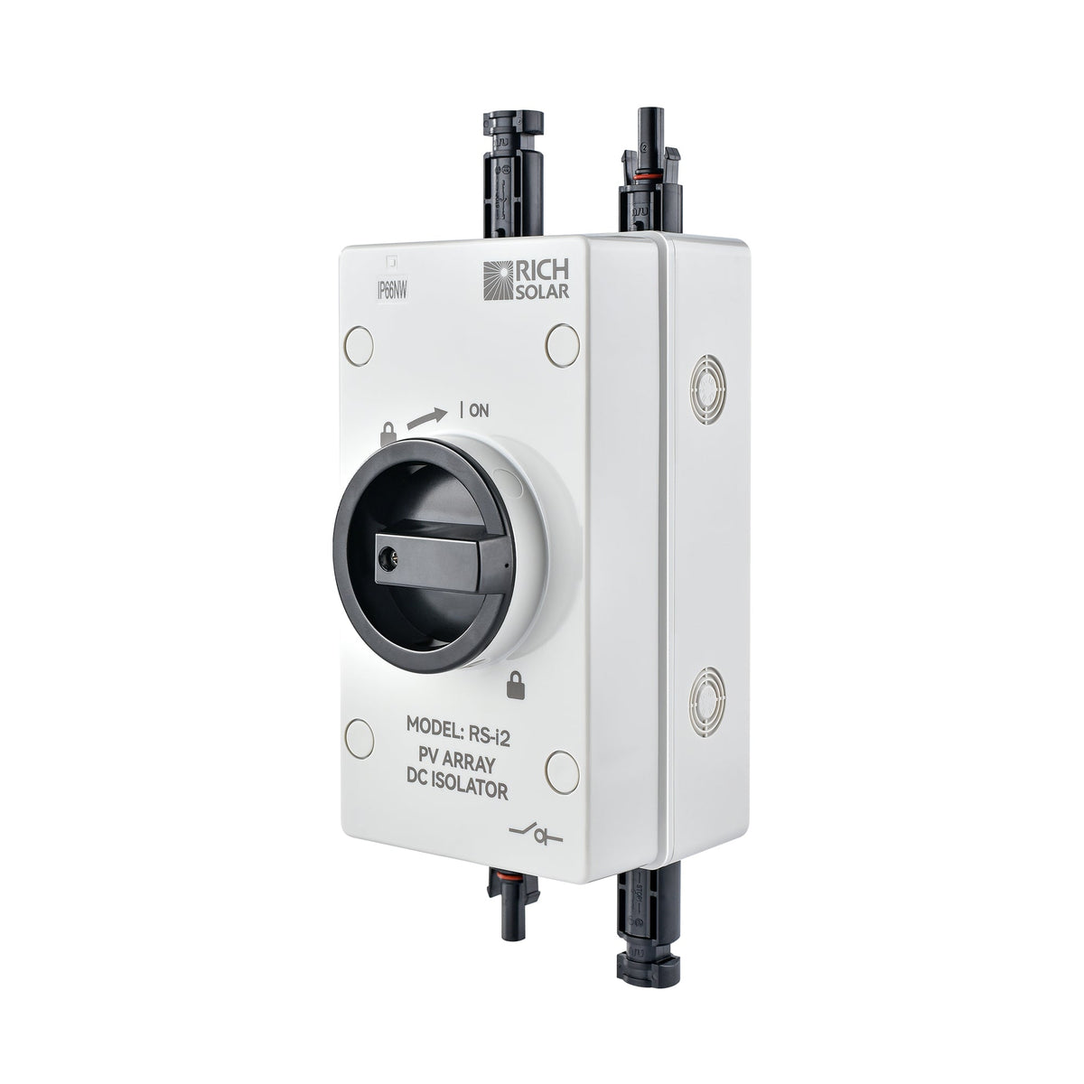 PV DC Disconnect Switch – 1500V 40A, 2-Pole, 1 String