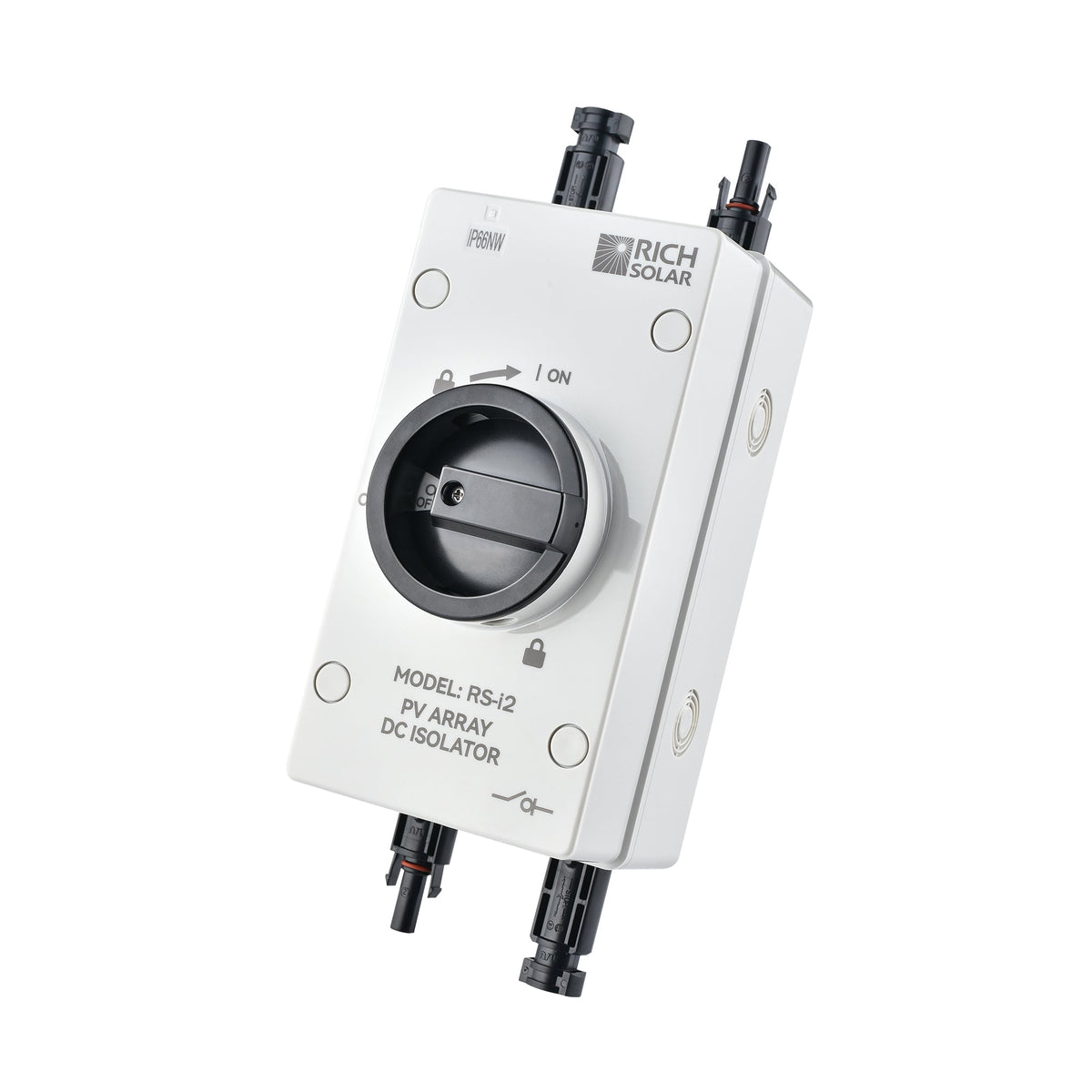 PV DC Disconnect Switch – 1500V 40A, 2-Pole, 1 String
