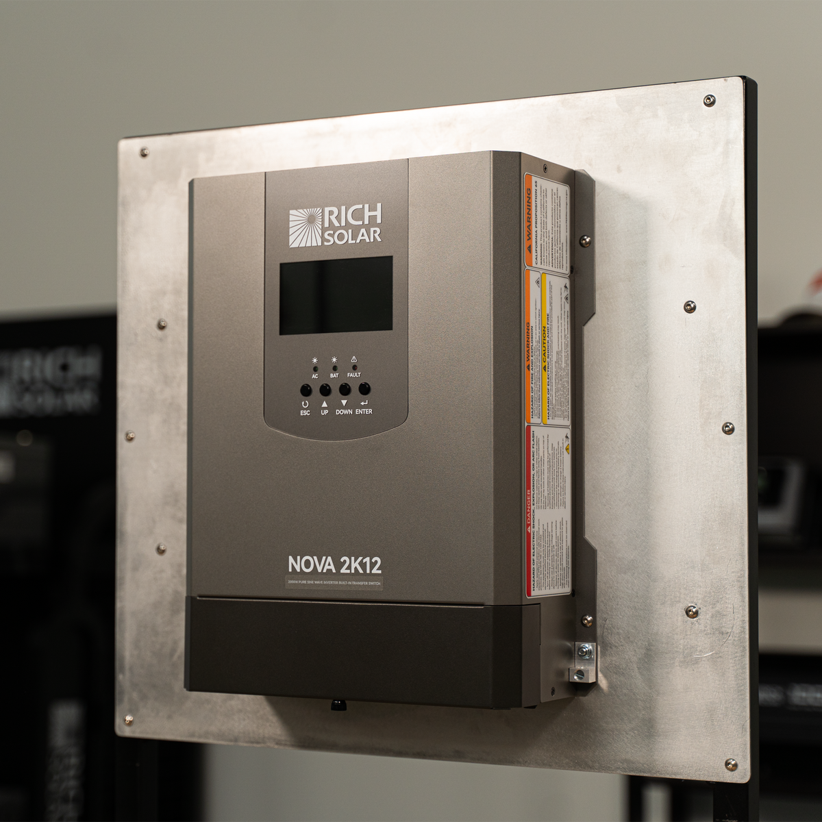 NOVA 2K12 – 2,000W 12V Inverter with Transfer Switch